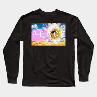 Peace Flower Long Sleeve T-Shirt